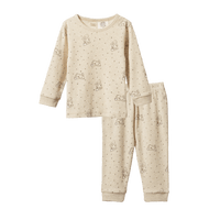 Nature Baby 2 PC LONG SLEEVE PYJAMAS - Bramble Burrow Sleep Print