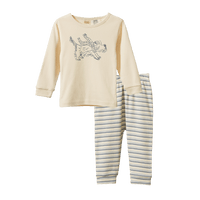 Nature Baby 2PC LONG SLEEVE PYJAMAS, Franklin Print