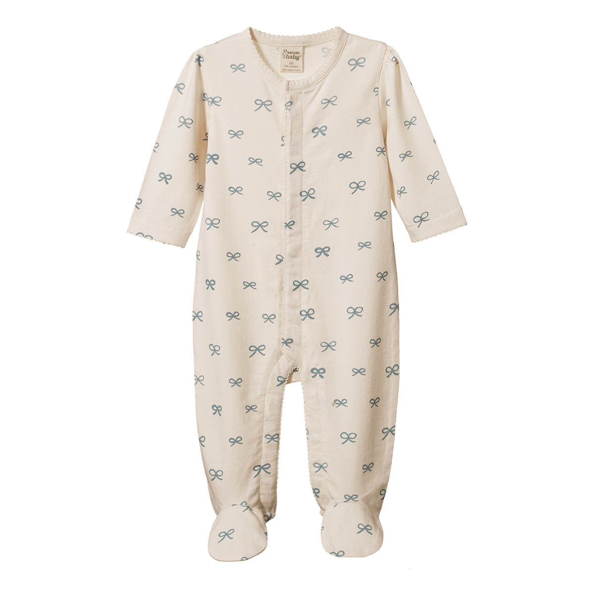 Nature Baby LUCY SUIT Ribbons Star Dew Print