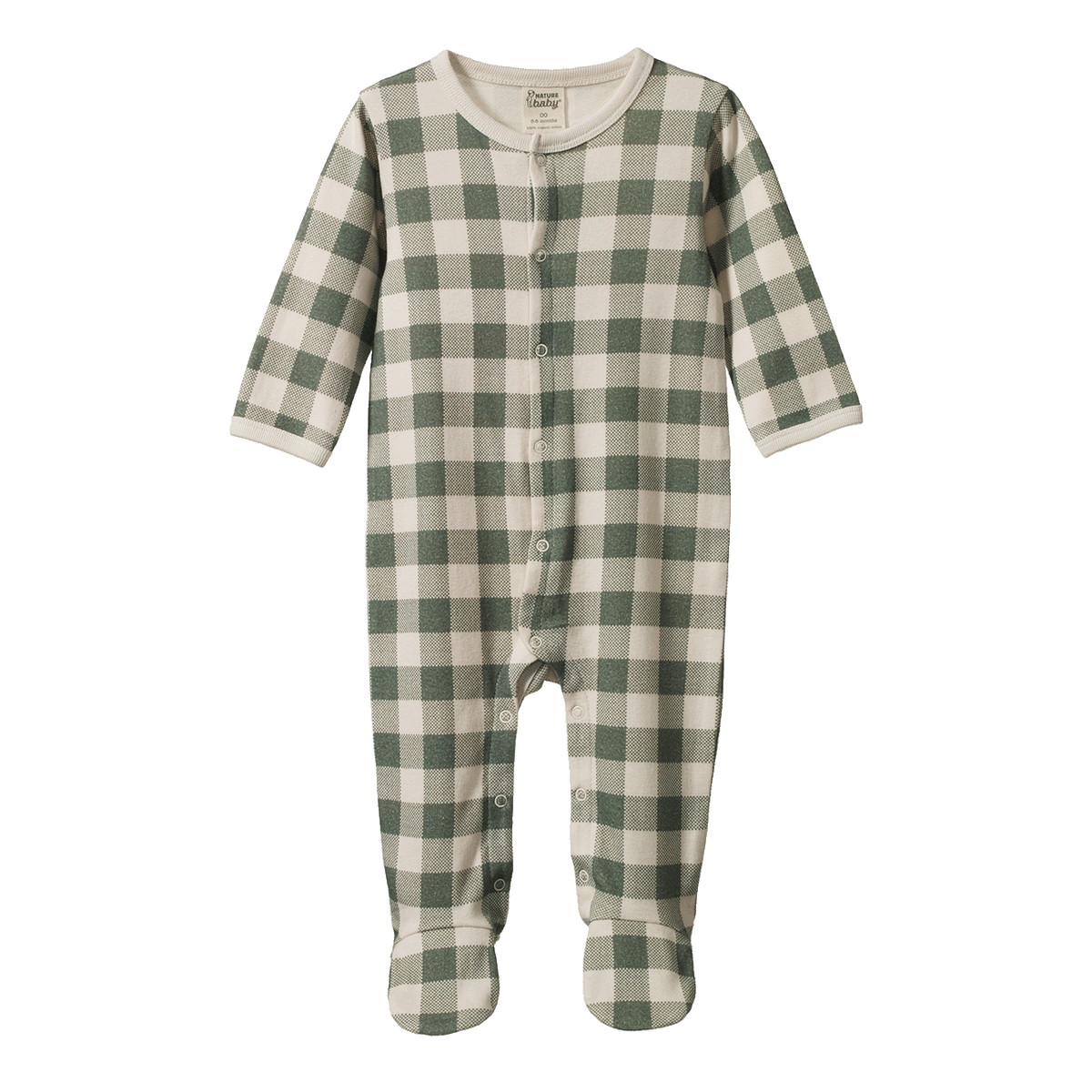 Nature Baby STRETCH & GROW Crispin Check