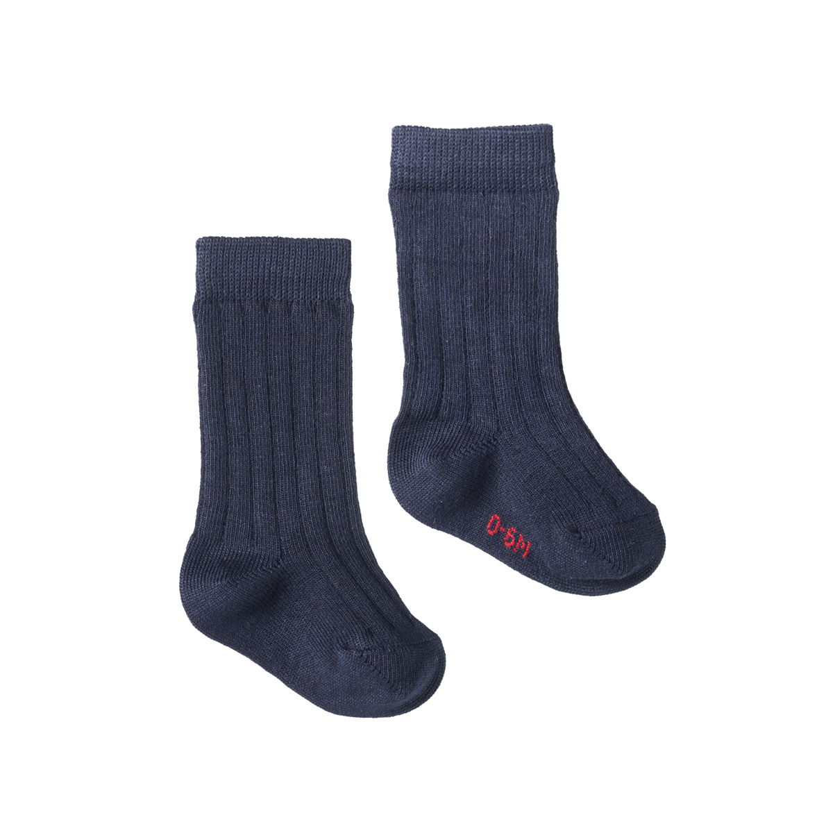 Nature Baby Organic Ribbed Socks Navy