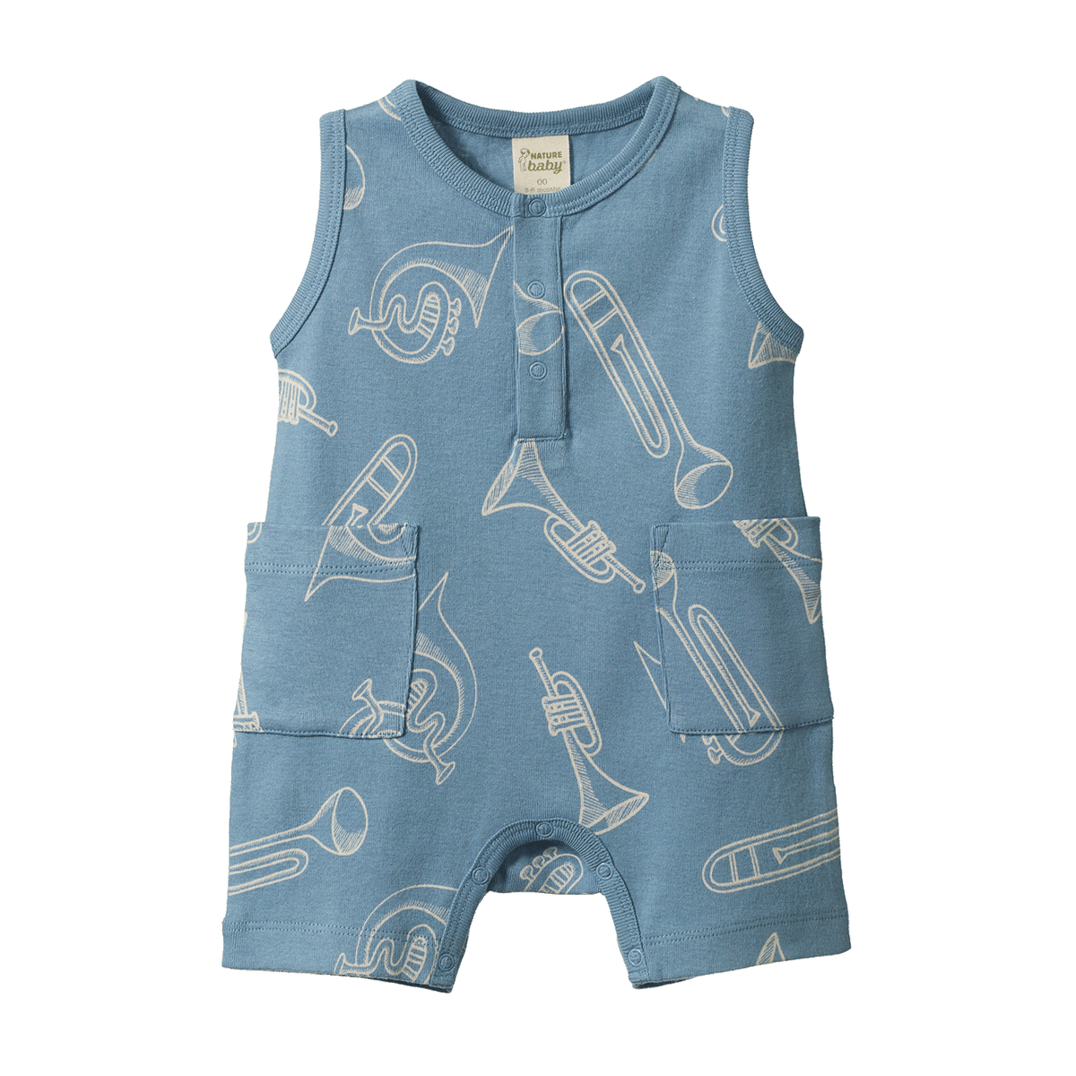 Nature Baby CAMPER SUIT Jazz Print