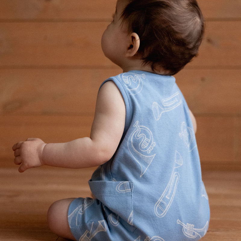 Nature Baby CAMPER SUIT Jazz Print