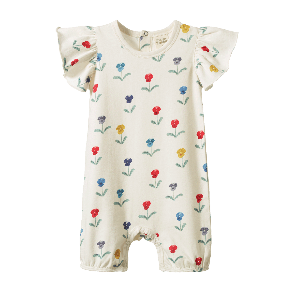 Nature Baby Tilly Suit Delphine Blooms Print