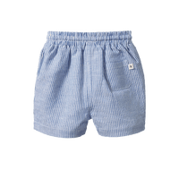 Nature Baby James Shorts Linen Blue Stripe