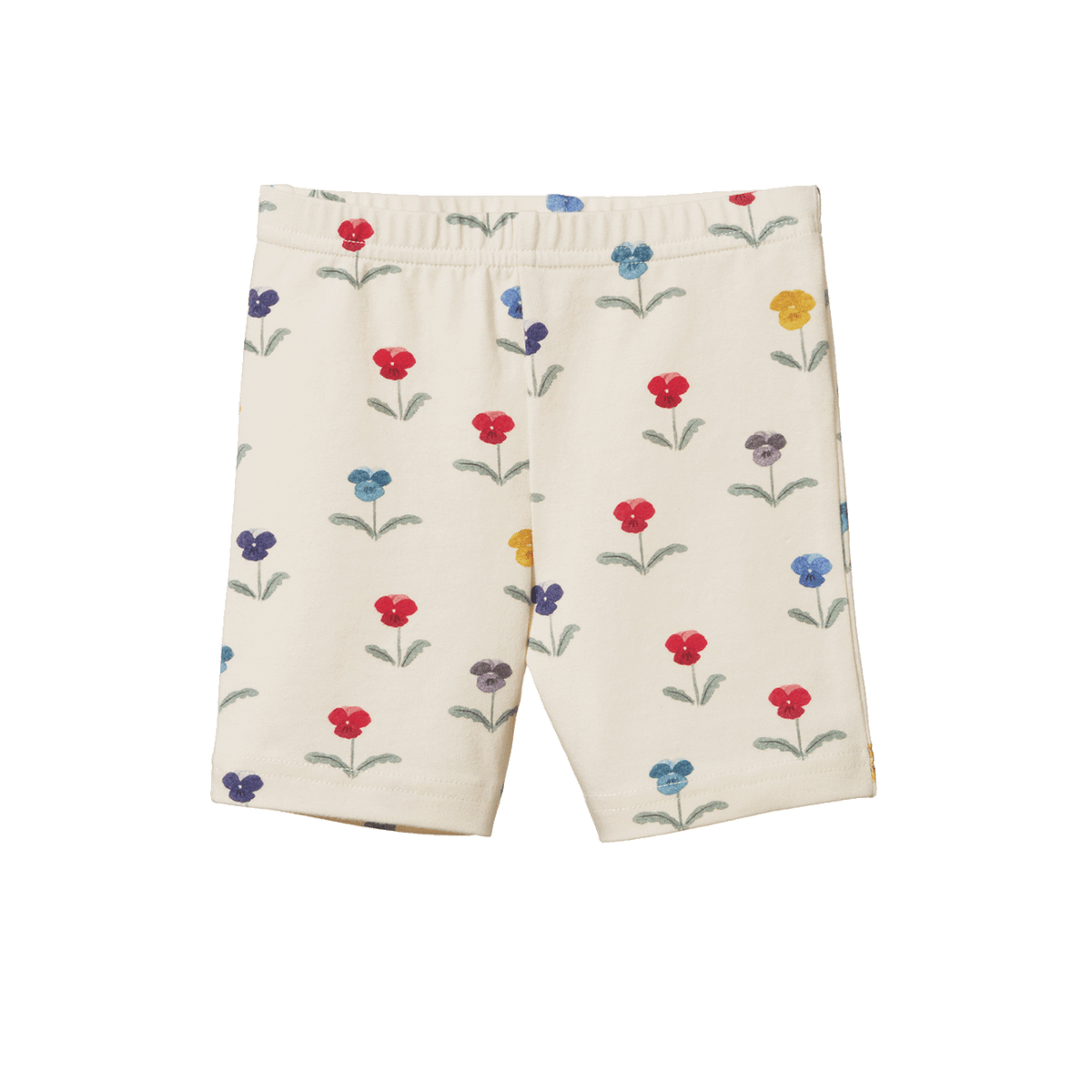 Nature Baby Selby Short Delphine Blooms Print