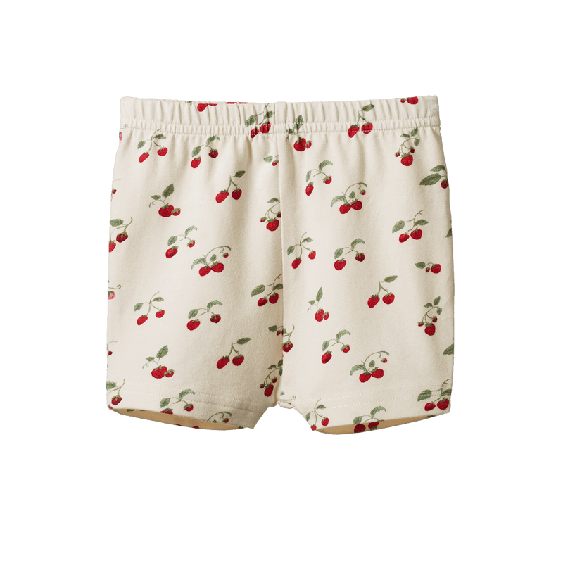 Nature Baby SELBY SHORTS Strawberry Blush Print