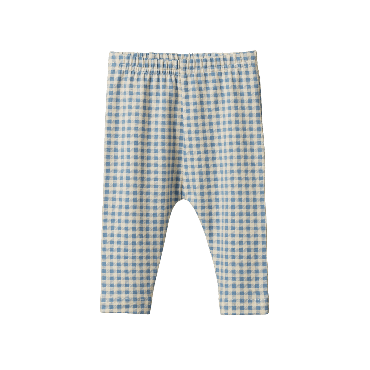 Nature Baby LEGGINGS Blue Gingham