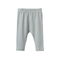Nature Baby LEGGINGS Blue Gingham