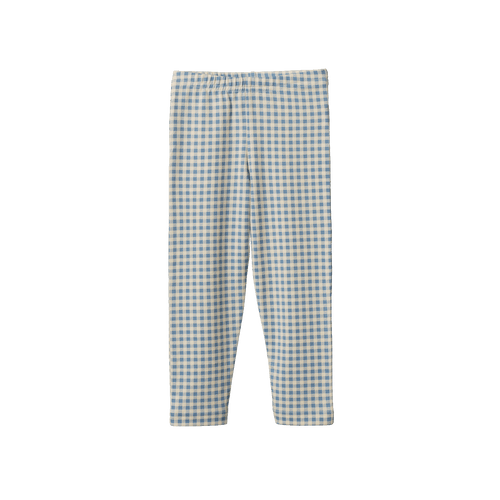 Nature Baby LEGGINGS Blue Gingham