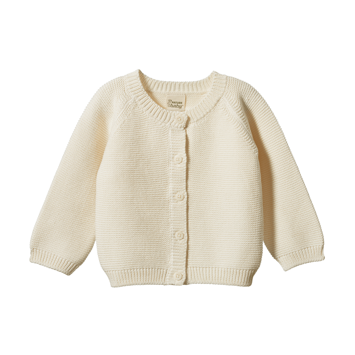 Nature Baby PEPI CARDIGAN - Natural
