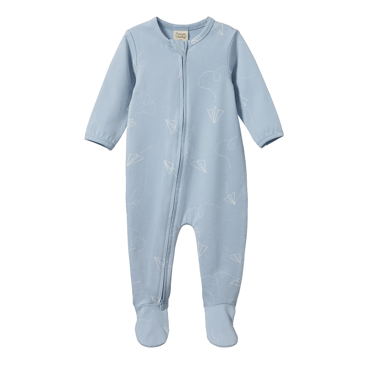 Nature Baby DREAMLANDS SUIT - Paper Planes Print