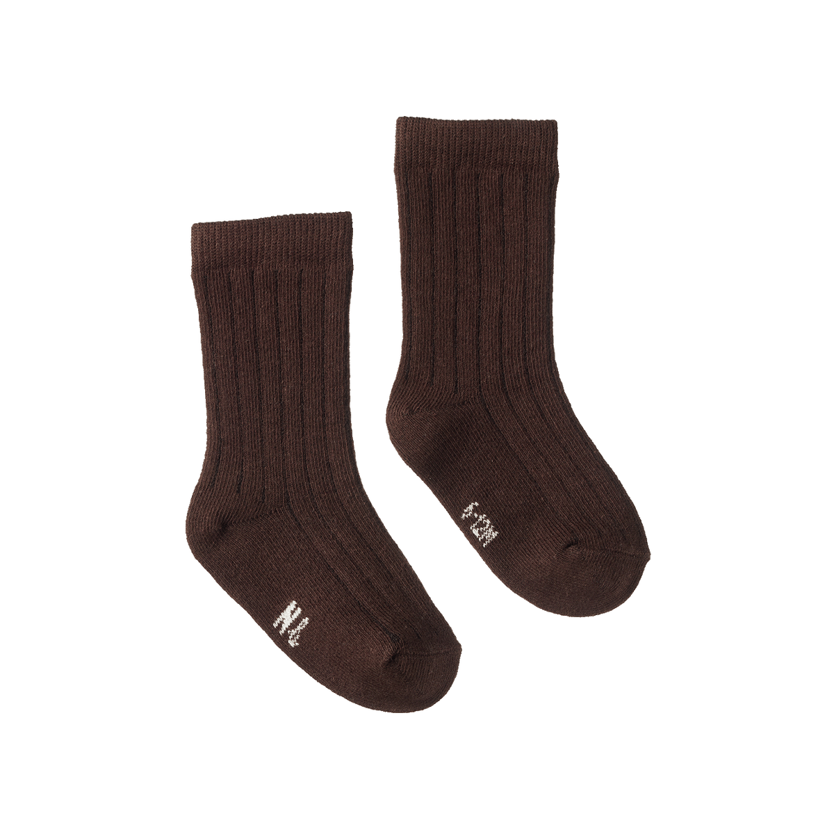Nature Baby Organic Cotton Rib Socks Pine
