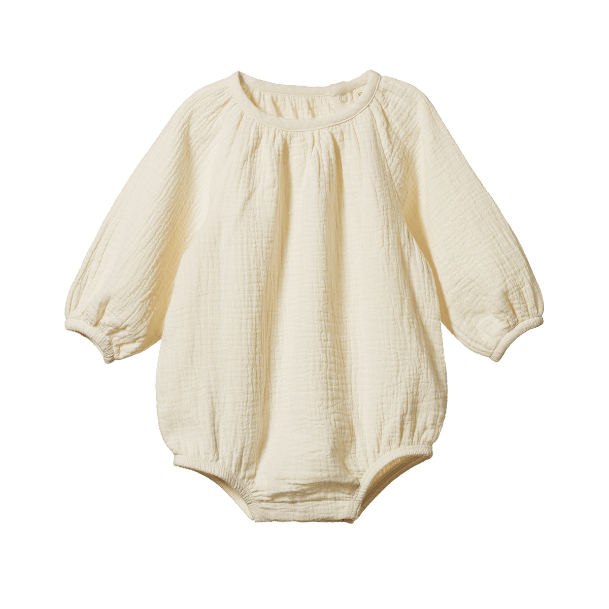 Nature Baby MEADOW BODYSUIT MUSLIN - Natural