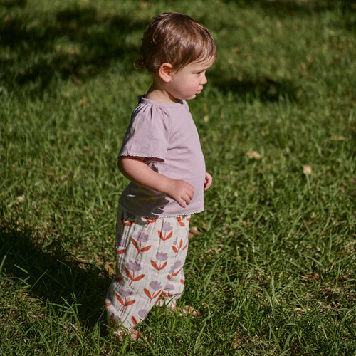 Nature Baby DAPHNE PANTS MUSLIN Fleurette Print