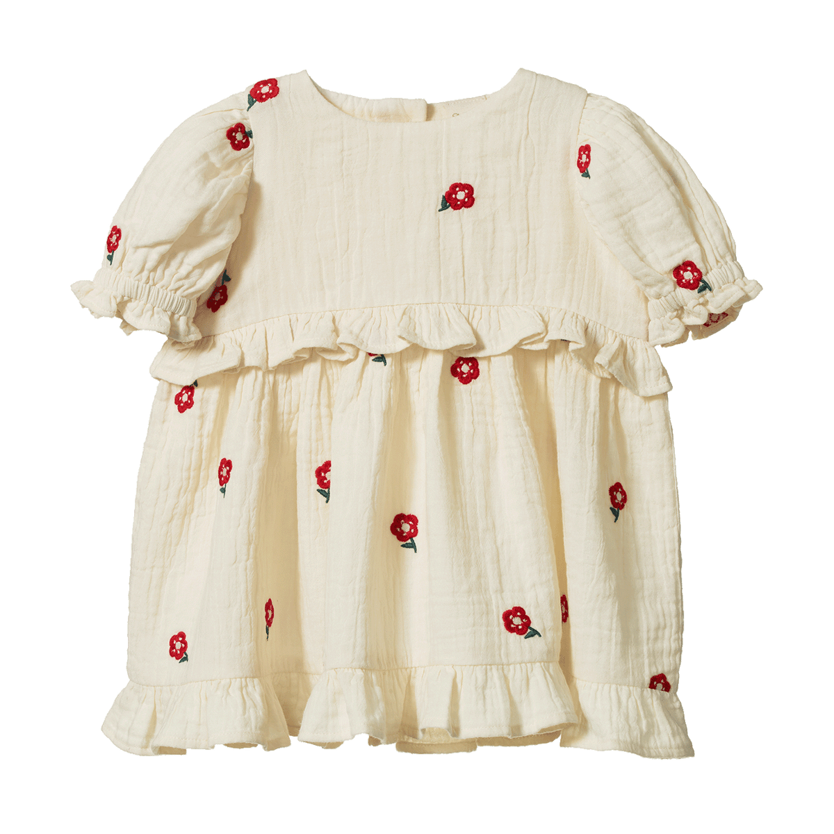 Nature Baby VALENTINA DRESS Red Flora