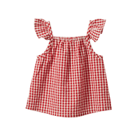 Nature Baby PETAL SET Red Gingham