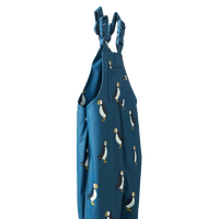 Nature Baby SPLASH OVERALLS Puffin Teal Print