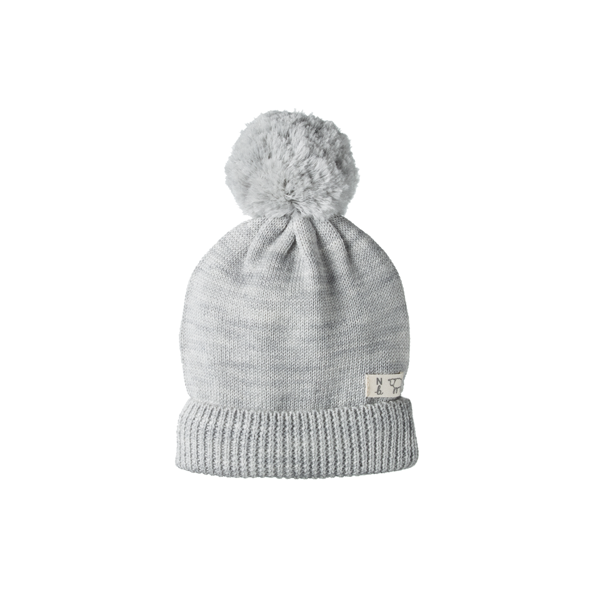Nature Baby Alpine Beanie Light Grey Marl