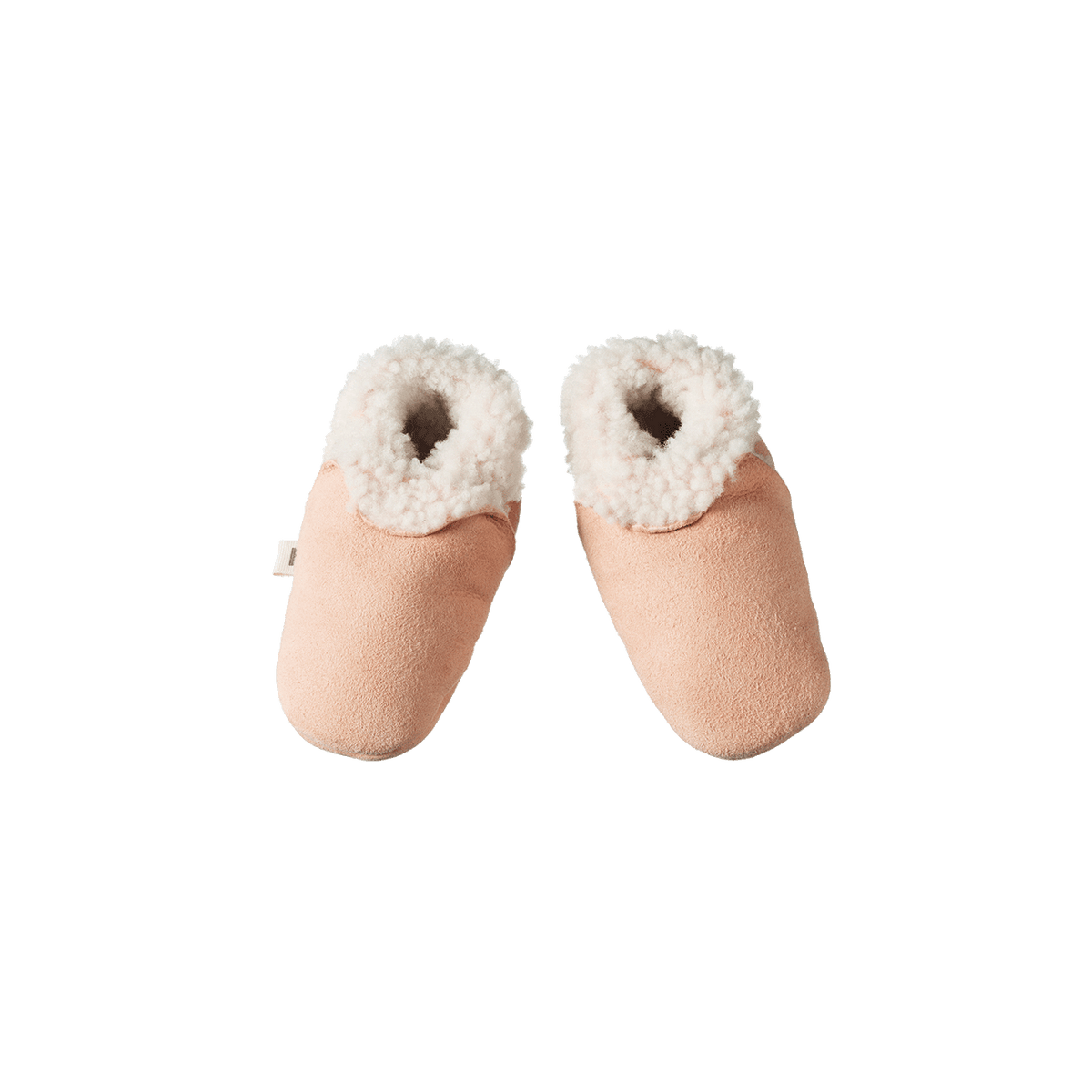 Nature Baby Lambskin Booties Rosebud