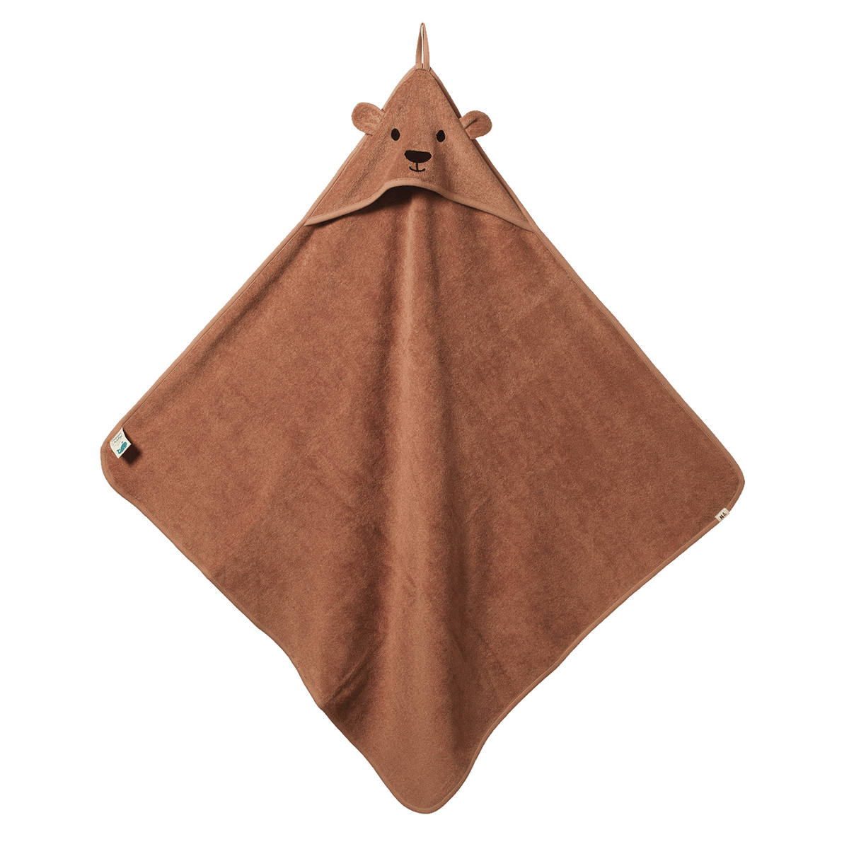 Nature Baby Bear Hooded Towel Hazelnut