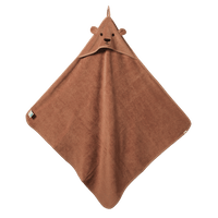 Nature Baby Bear Hooded Towel Hazelnut