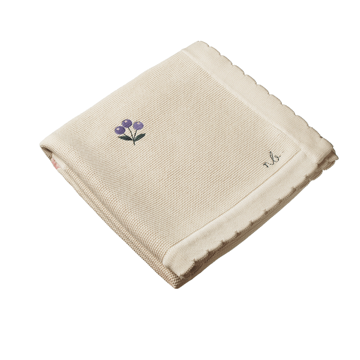 Nature Baby Fern Blanket - Berry Garden