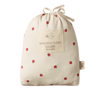 Nature Baby WELCOME HOME SET Raspberry Print
