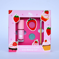 No Nasties Strawberry Cupcake No Nasties Natural Makeup Gift Set