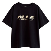 Olle Splice Print Tee Black