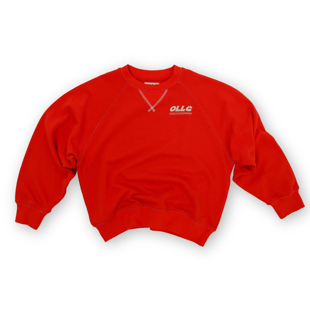 Olle Retro Raglan Sweat Flame