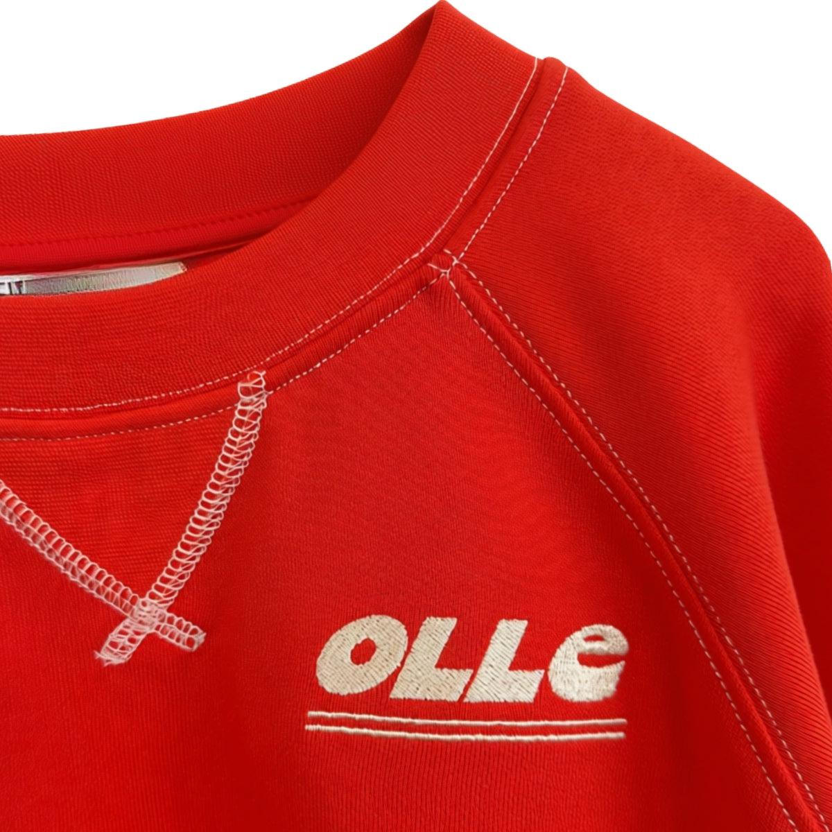 Olle Retro Raglan Sweat Flame