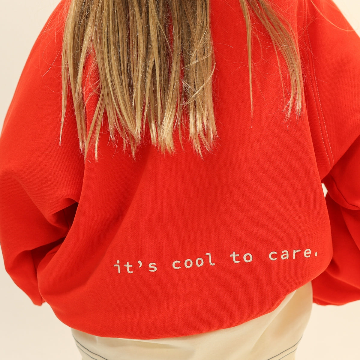 Olle Retro Raglan Sweat Flame