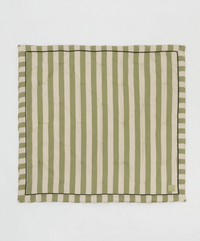 Phile Striped Play Mat – Green