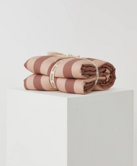 Phile Striped Play Mat – Pink Stripe