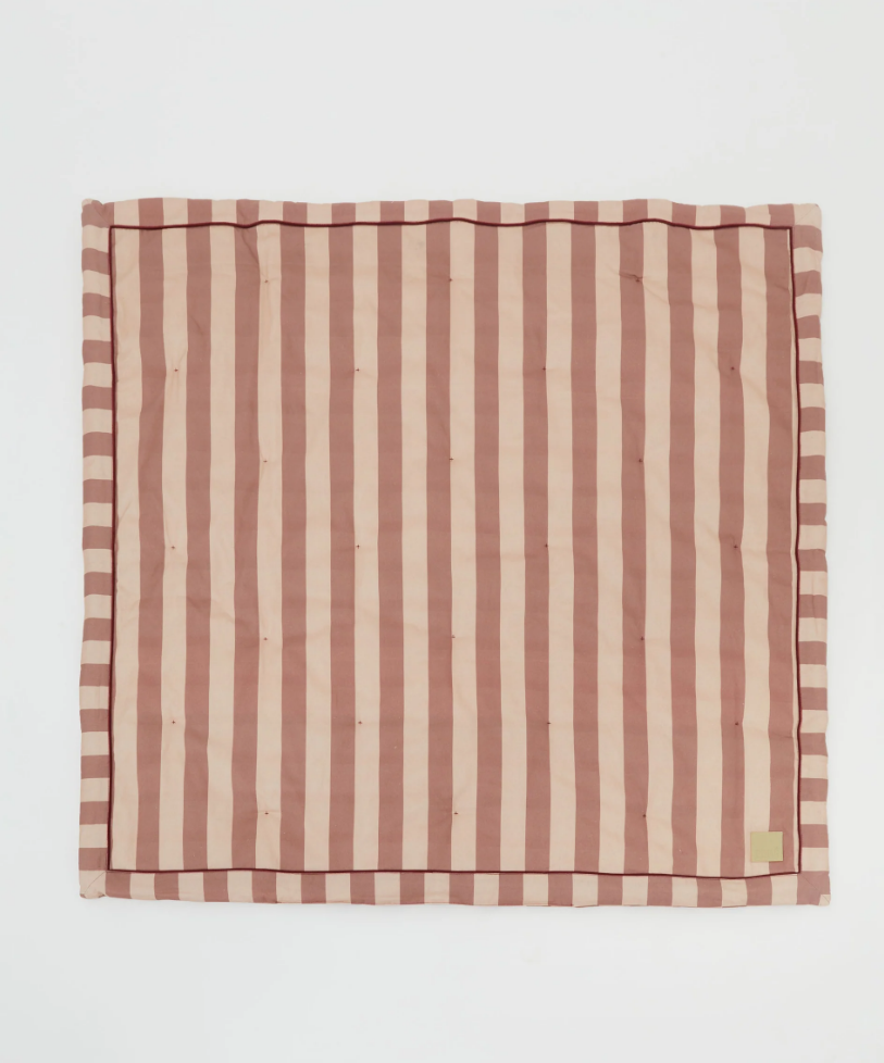 Phile Striped Play Mat – Pink Stripe