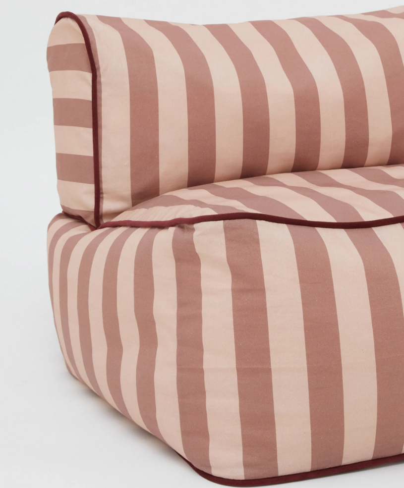 Phile  Striped Toddler Lounger - Pink