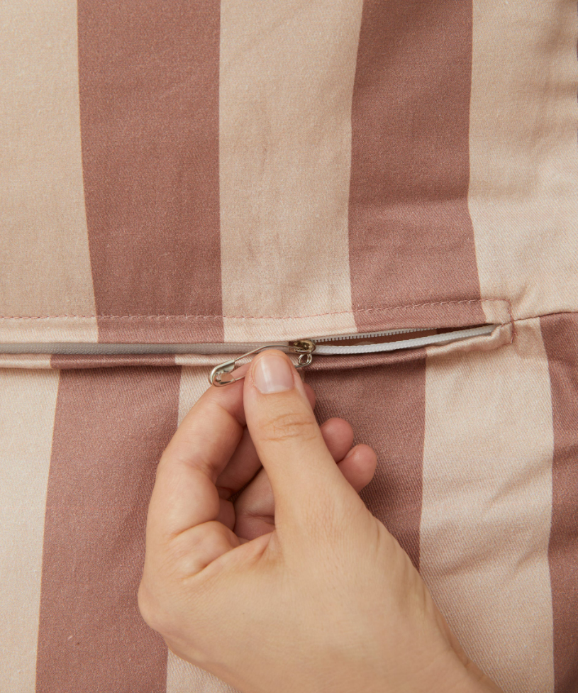 Phile  Striped Toddler Lounger - Pink