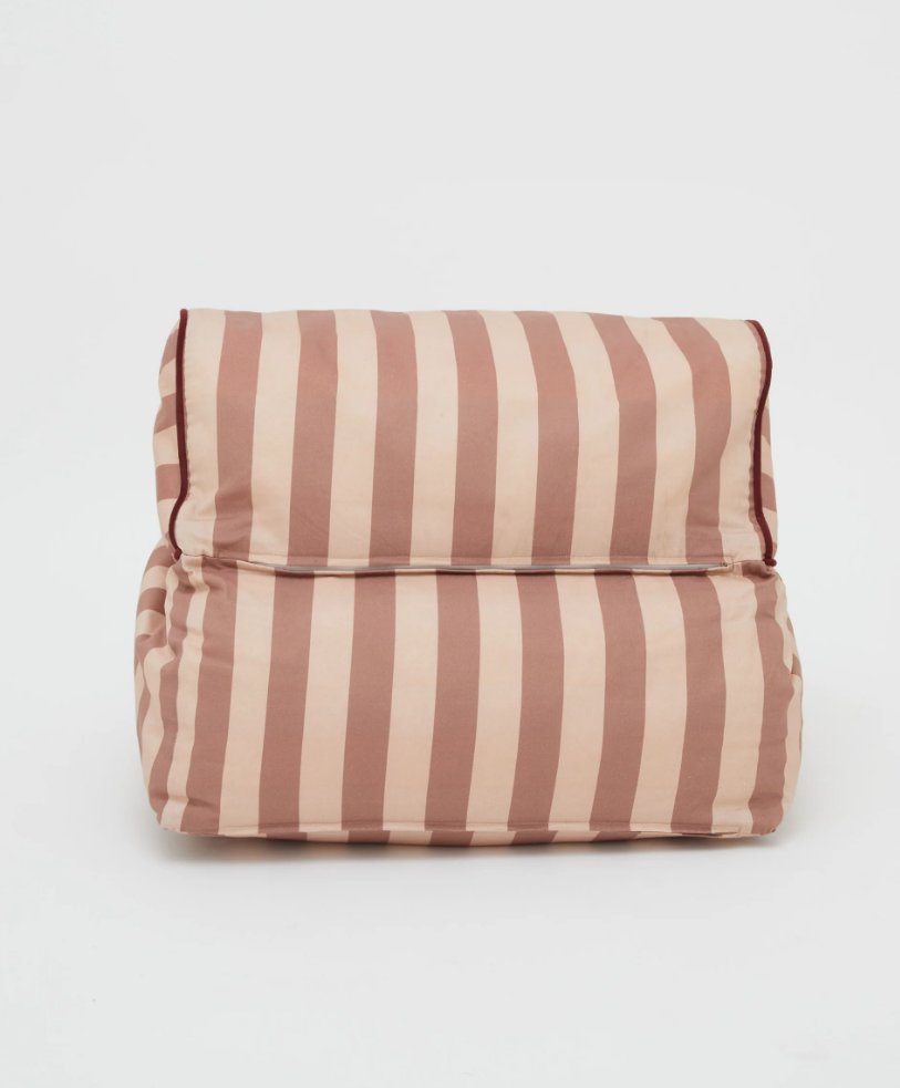 Phile  Striped Toddler Lounger - Pink
