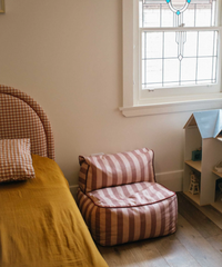 Phile  Striped Toddler Lounger - Pink