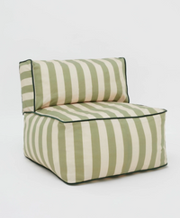 Phile  Striped Toddler Lounger - Green