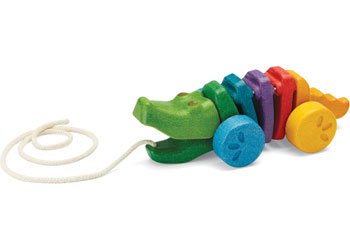 Plan Toys - Rainbow Alligator