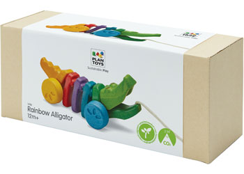 Plan Toys - Rainbow Alligator