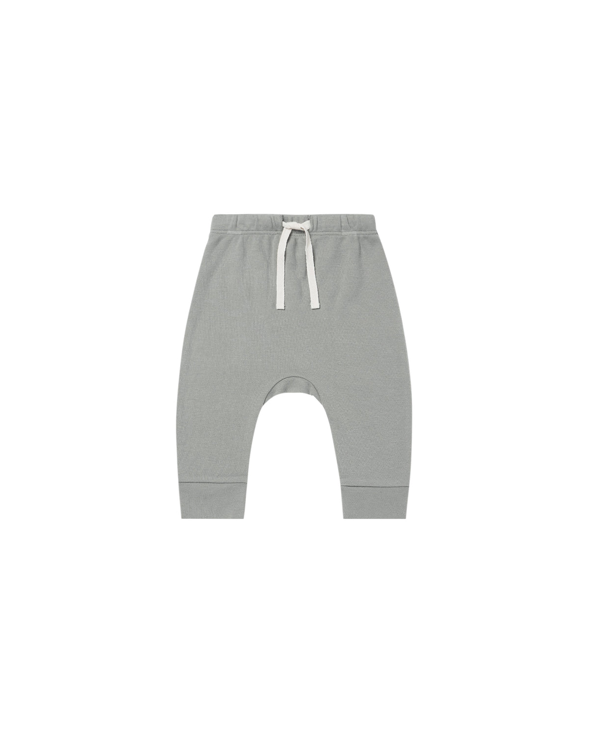 Quincy Mae DRAWSTRING PANT || DUSTY BLUE