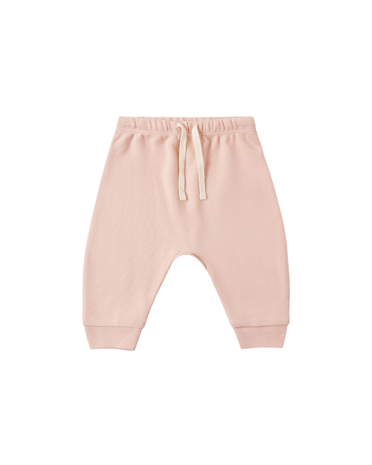 Quincy Mae DRAWSTRING PANT DUSTY ROSE