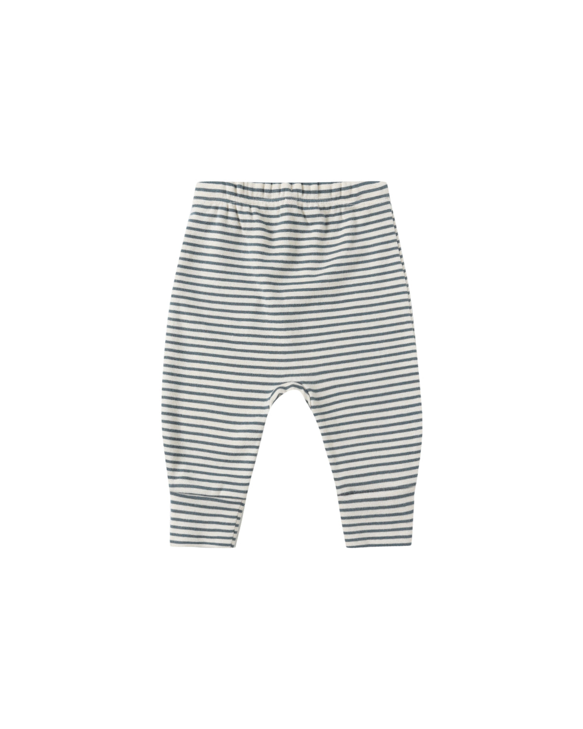 Quincy Mae Drawstring Pant Ocean Micro Stripe