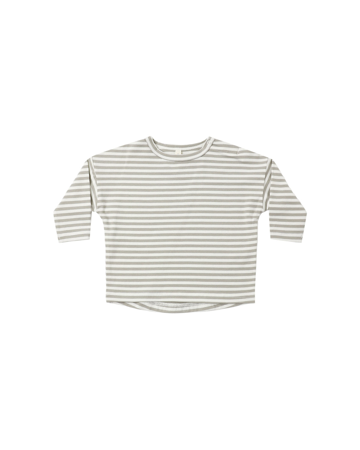 Quincy Mae LONG SLEEVE TEE LAUREL STRIPE - LAUREL