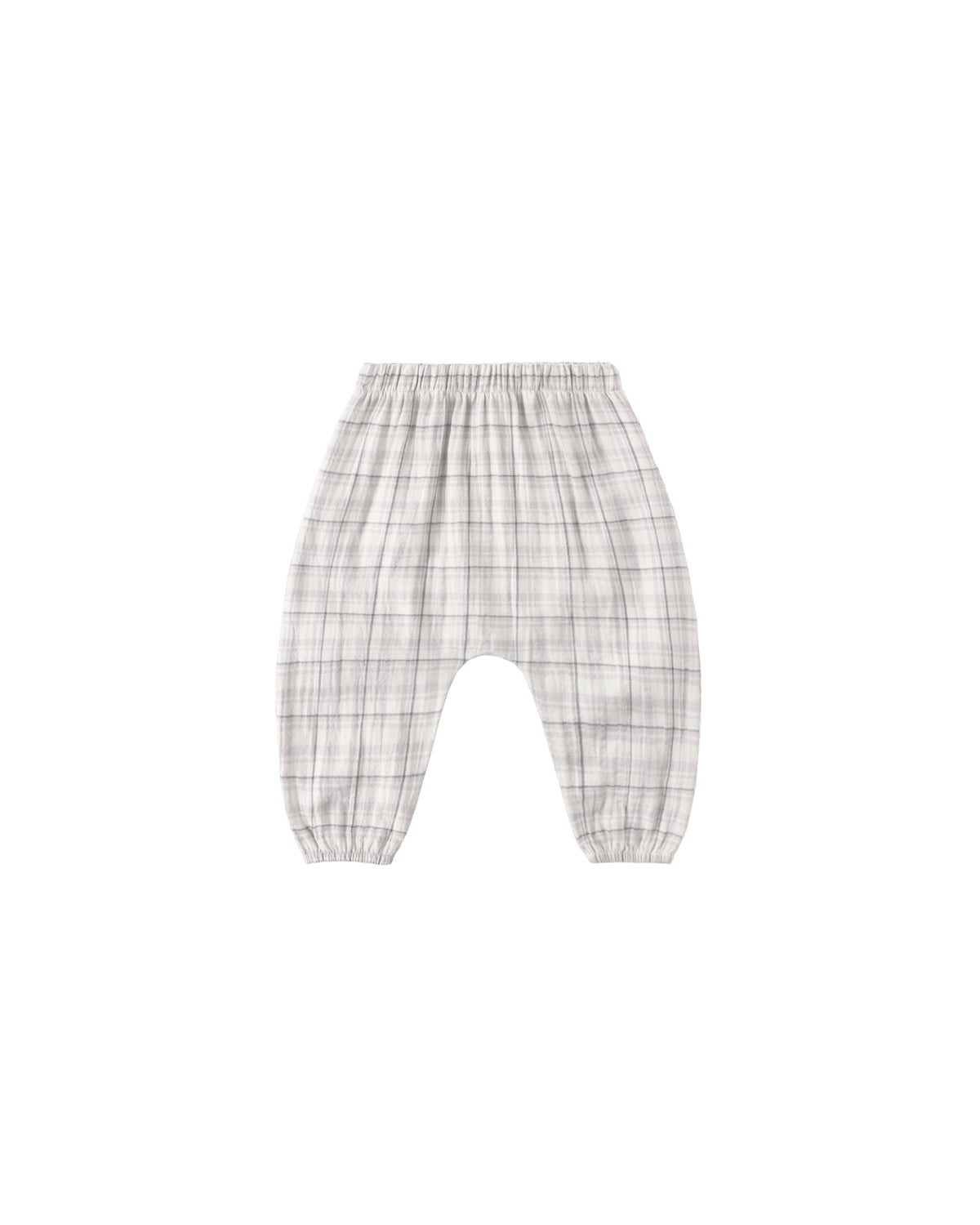 Quincy Mae Woven Pant - Blue Plaid