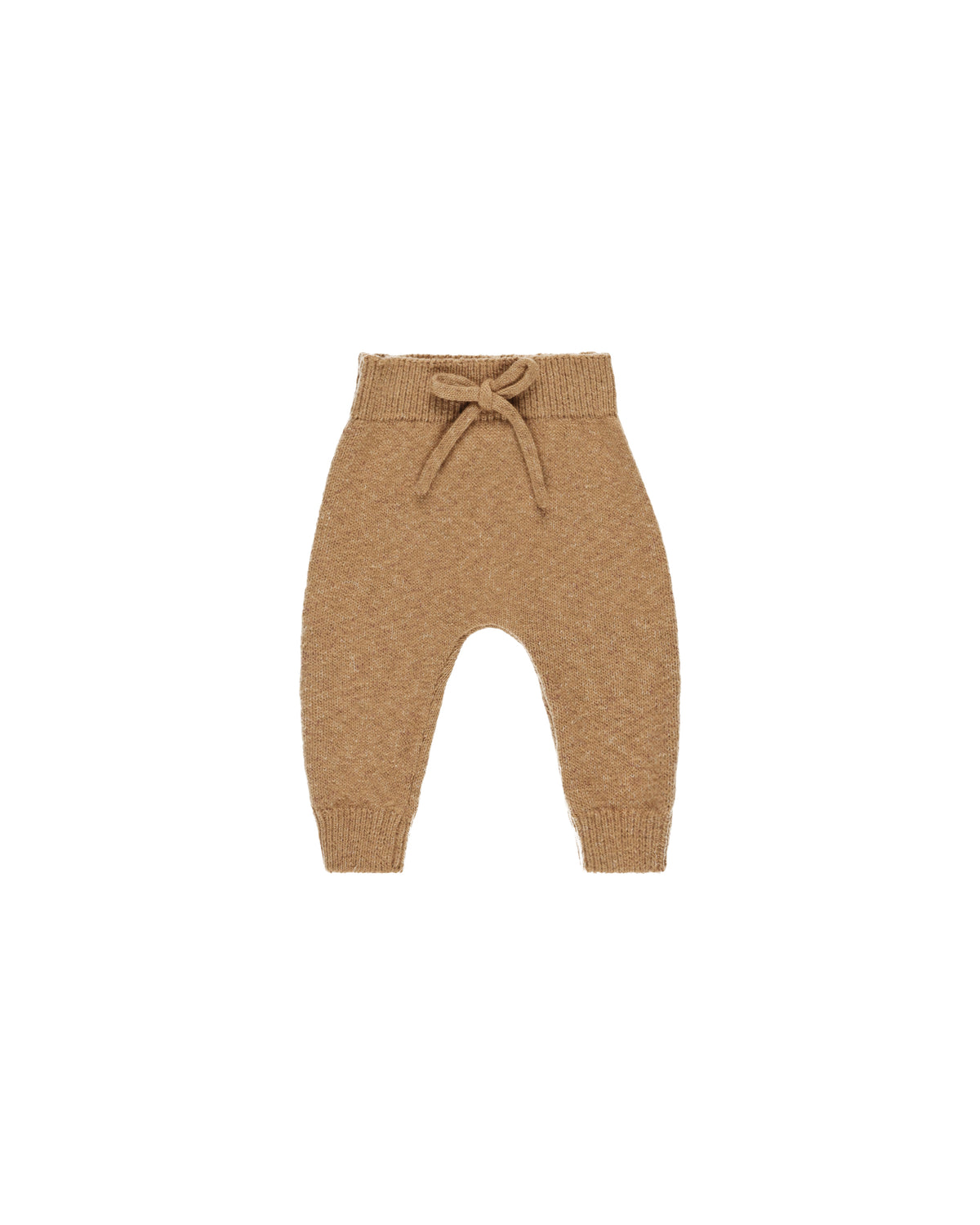 Quincy Mae KNIT PANT || SPECKLED GOLDEN