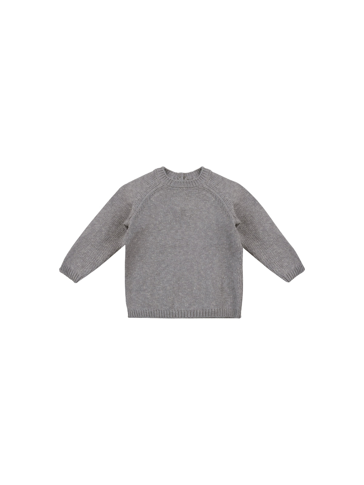 Quincy Mae Knit Sweater Heathered Lagoon